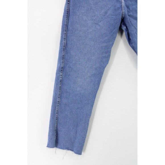 Signature Levi's Strauss Jeans Women Blue Light Washed High Rise Straight 20 W35 - Picture 4 of 10
